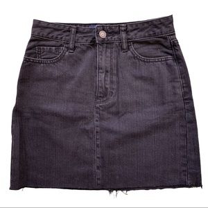 FREE SHIPPING Hollister High Waist Black Jean skirt